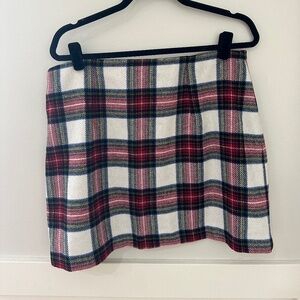 A&F Plaid Mini Skirt